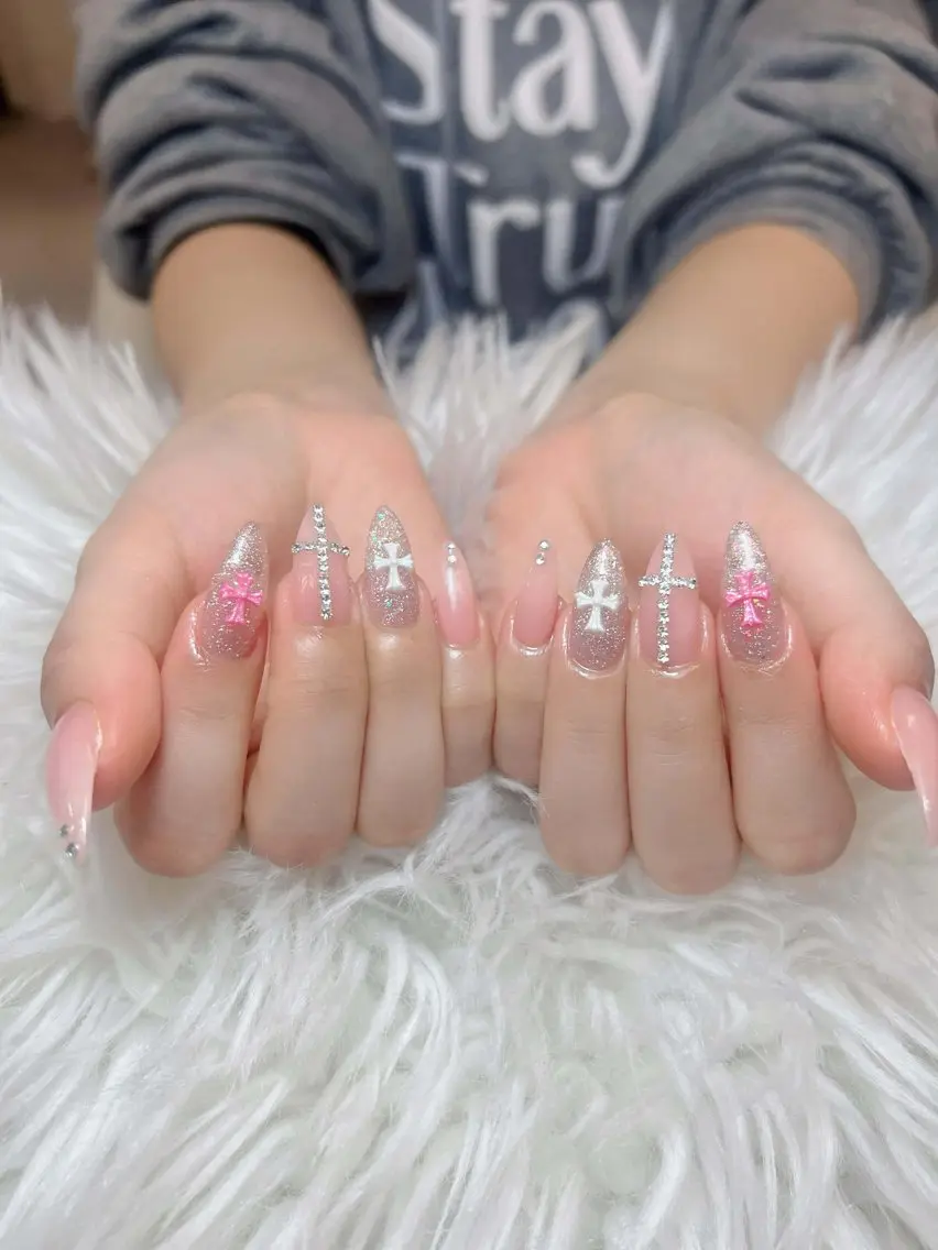 ネイル ANH ゴテゴテネイルのネイルデザイン