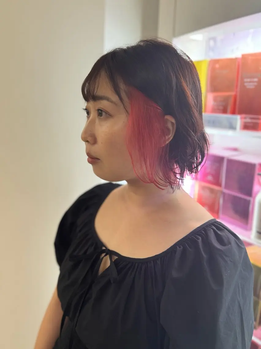 ショート ボブ リルウヘアー 天王寺のヘアスタイル