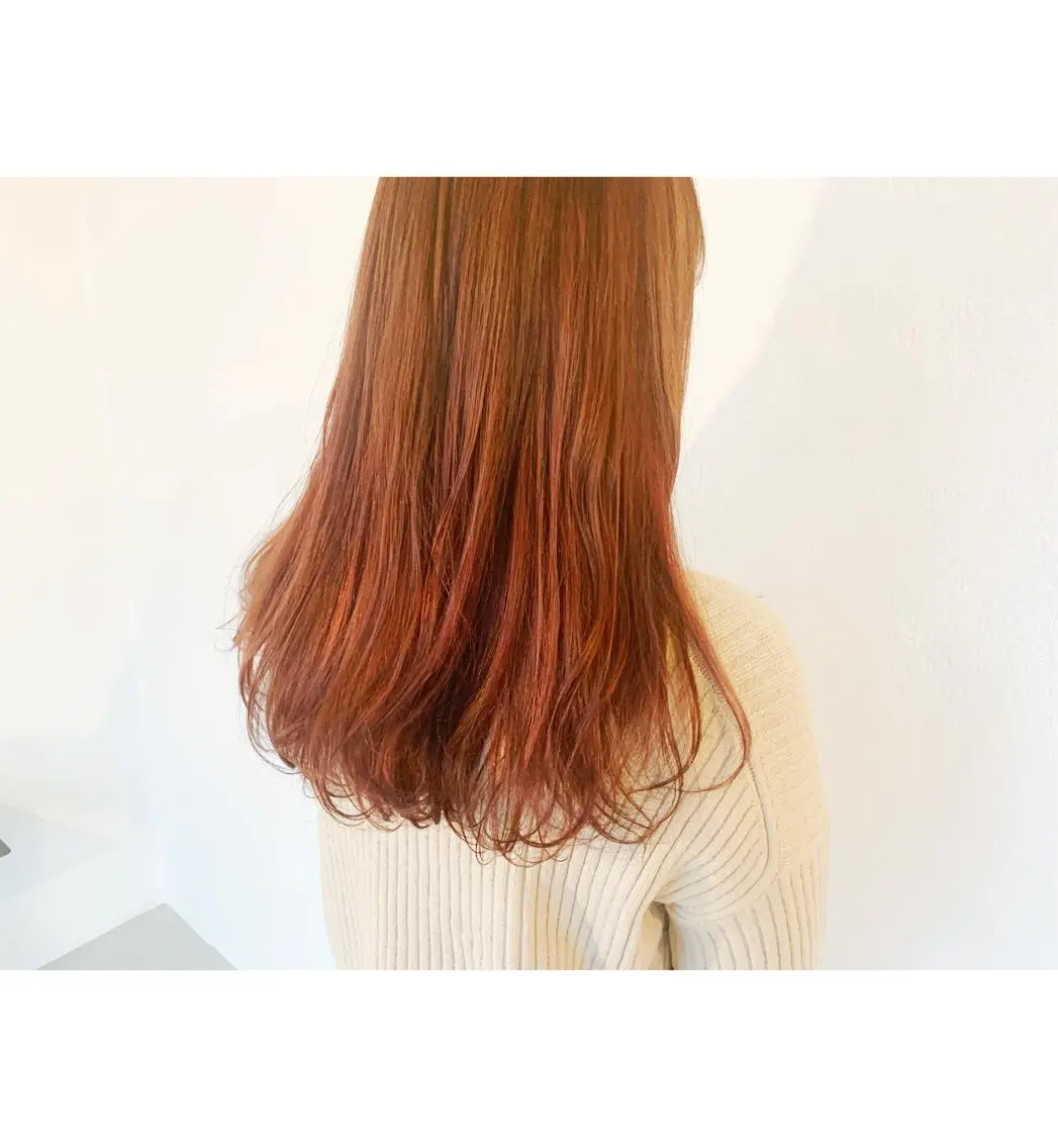 ロング カラー ヘアカラー トリートメント karen ☺︎のヘアスタイル