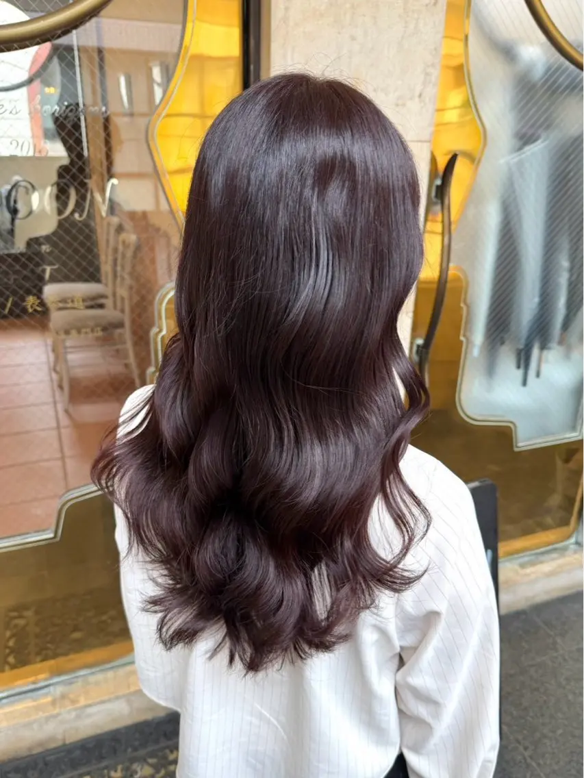 カラー カット ヘアカラー トリートメント 髪質改善/艶髪🦖‎ 🤍SARA🤍のヘアスタイル