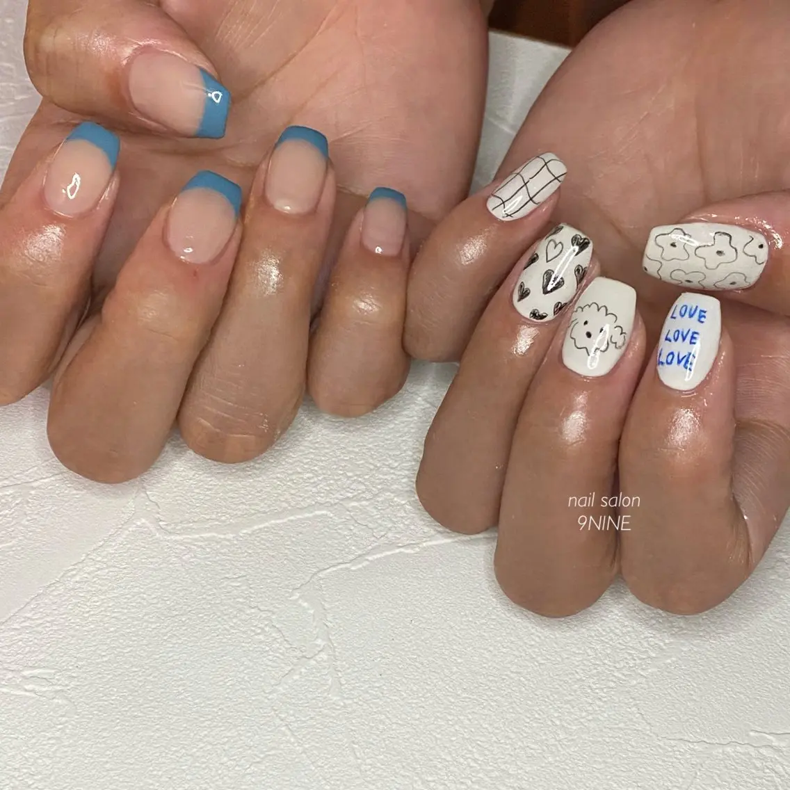 ネイル ハンドネイル nail salon 9NINEのネイルデザイン