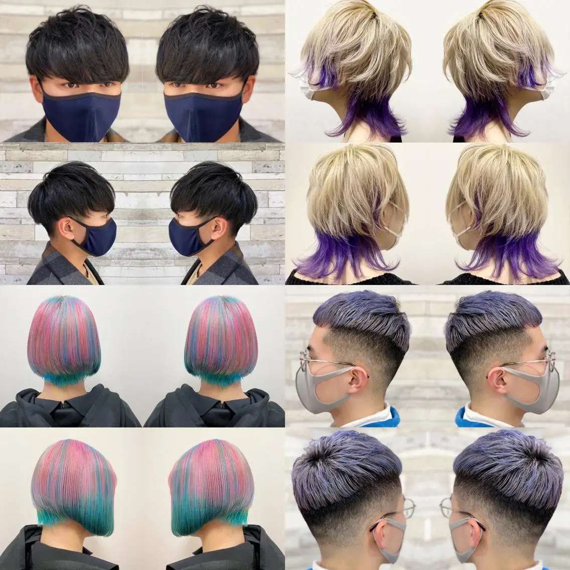 ショート カラー メンズ ✨️眉毛、派手髪、 ハイトーンShinの眉毛・アイブロウイメージ
