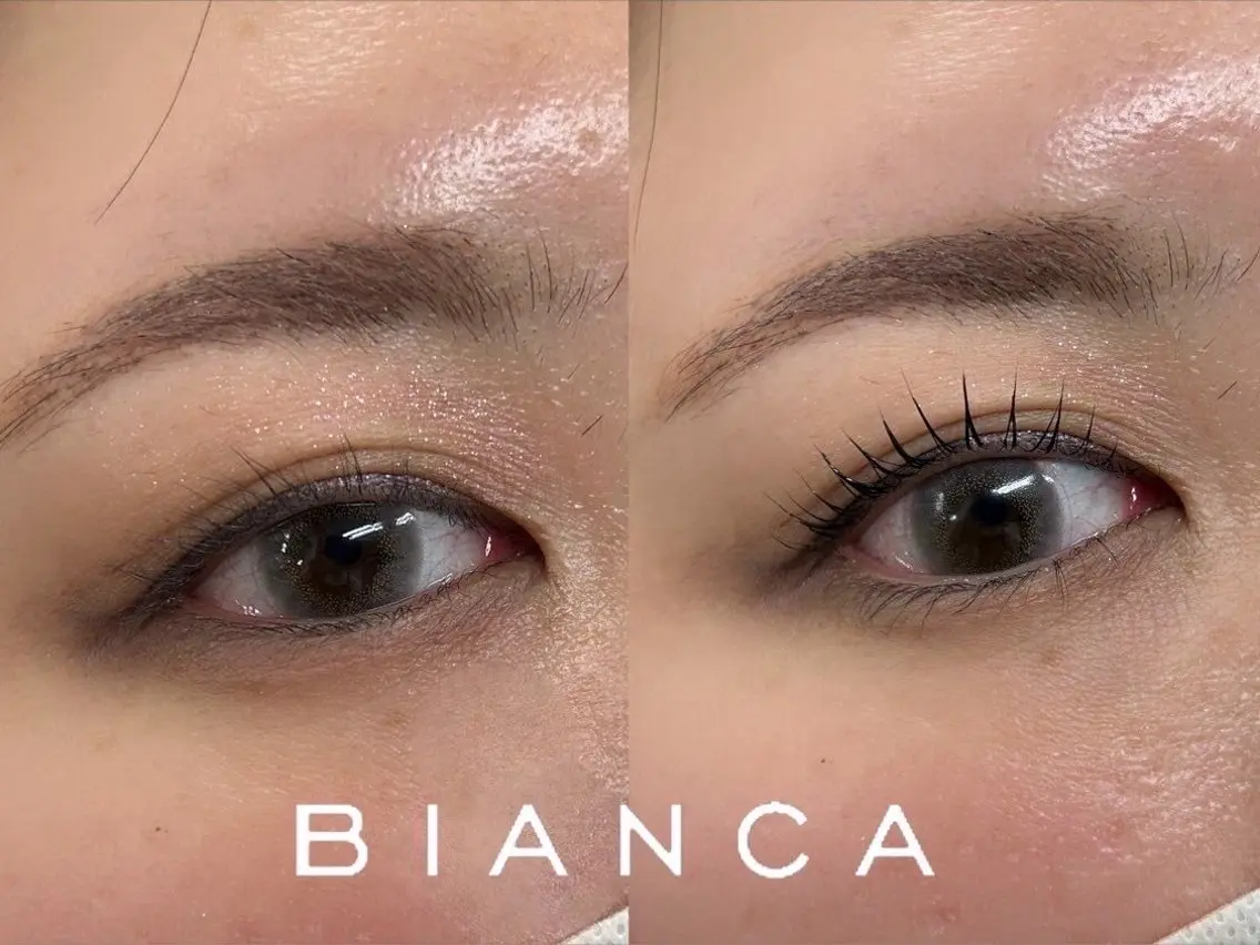 マツエク・マツパ パリジェンヌラッシュリフト マツパ Bianca ENDOのマツエク・マツパデザイン