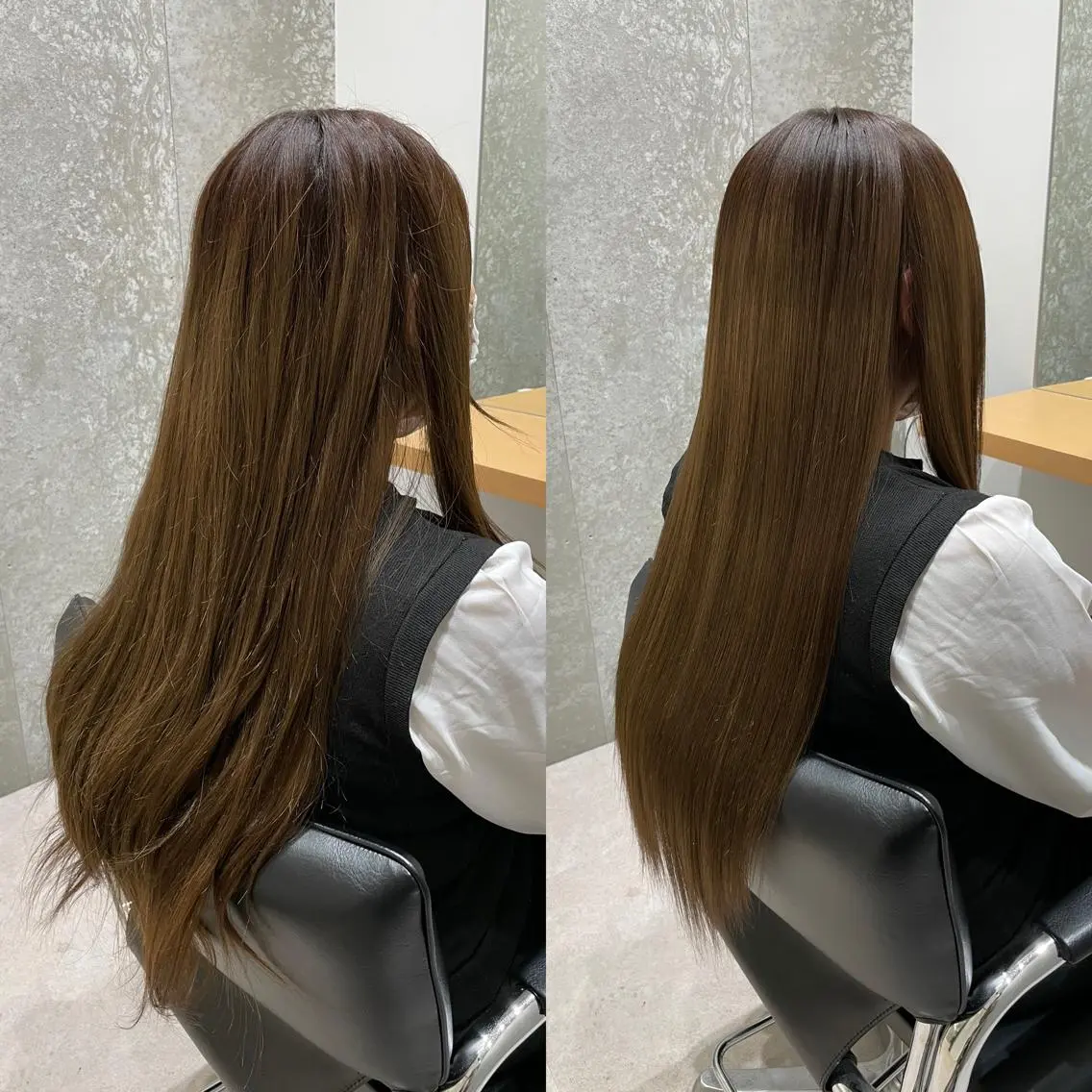 セミロング 髪質改善 トリートメント 酸熱トリートメント 髪質改善ヘアケア 艶髪特化/上田のヘアスタイル