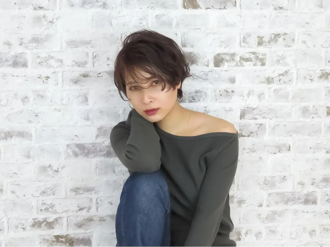 ショート ショートヘア ヤマダ ショウコのヘアスタイル