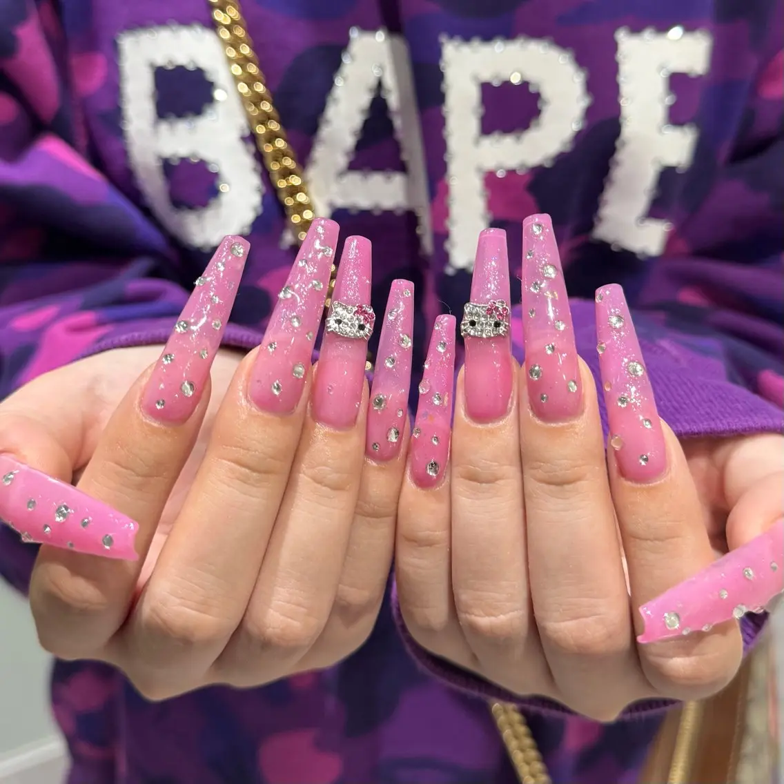 ネイル ロングネイル ハンドネイル IROHA NAIL 北村菜帆のネイルデザイン