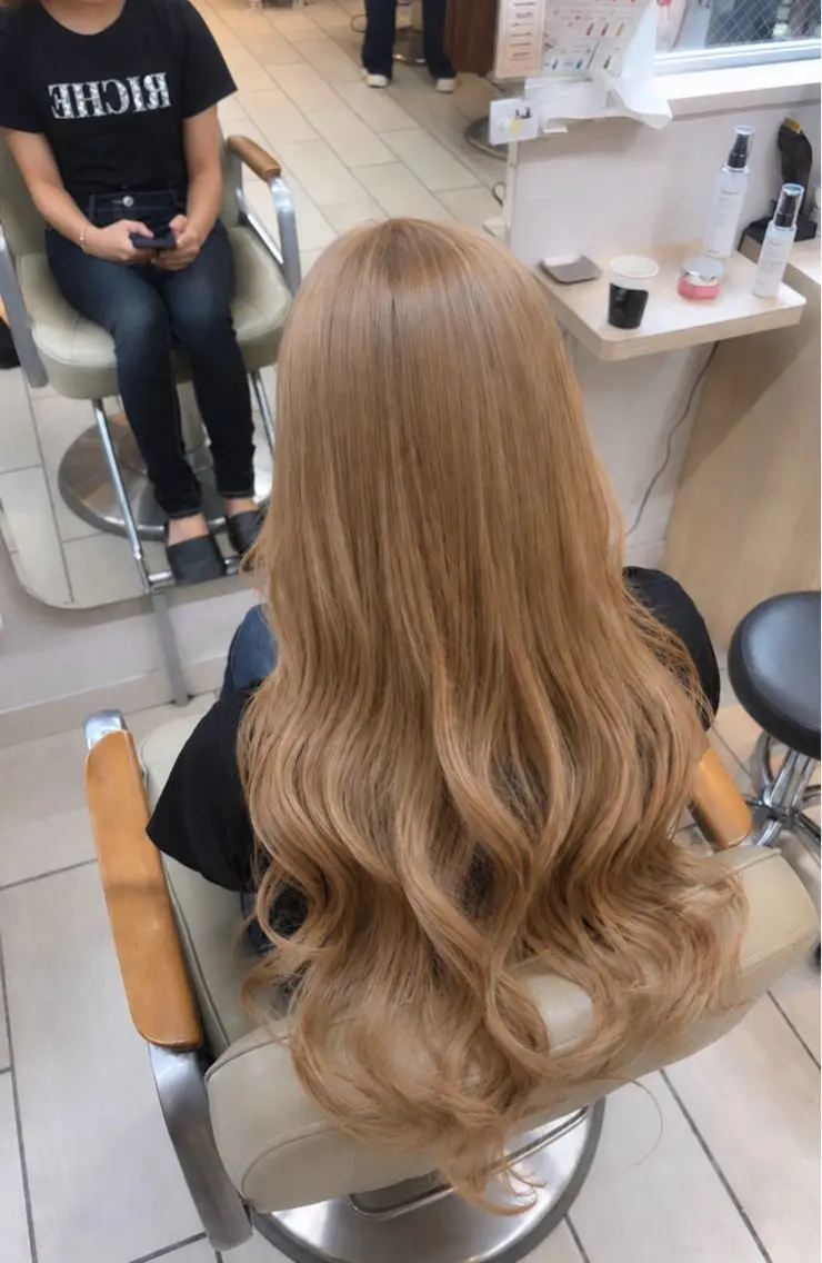 ロング ❤︎AI❤︎ モデル募集中のヘアスタイル