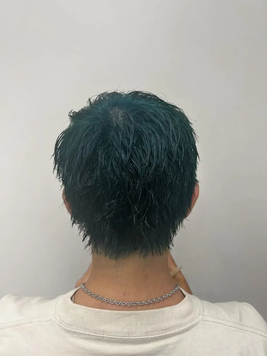 ショート カラー メンズ メンズブリーチ ブリーチ 🫧艶髪ボブ🫧 チカのヘアスタイル