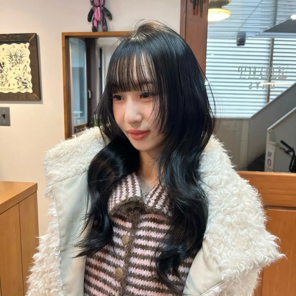 【minimo限定🖤】透明感カラー✨+高保湿トリートメントの写真