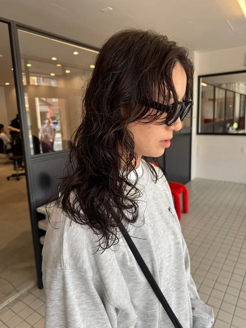 ロング パーマ カット パーマ noi / nonoのヘアスタイル