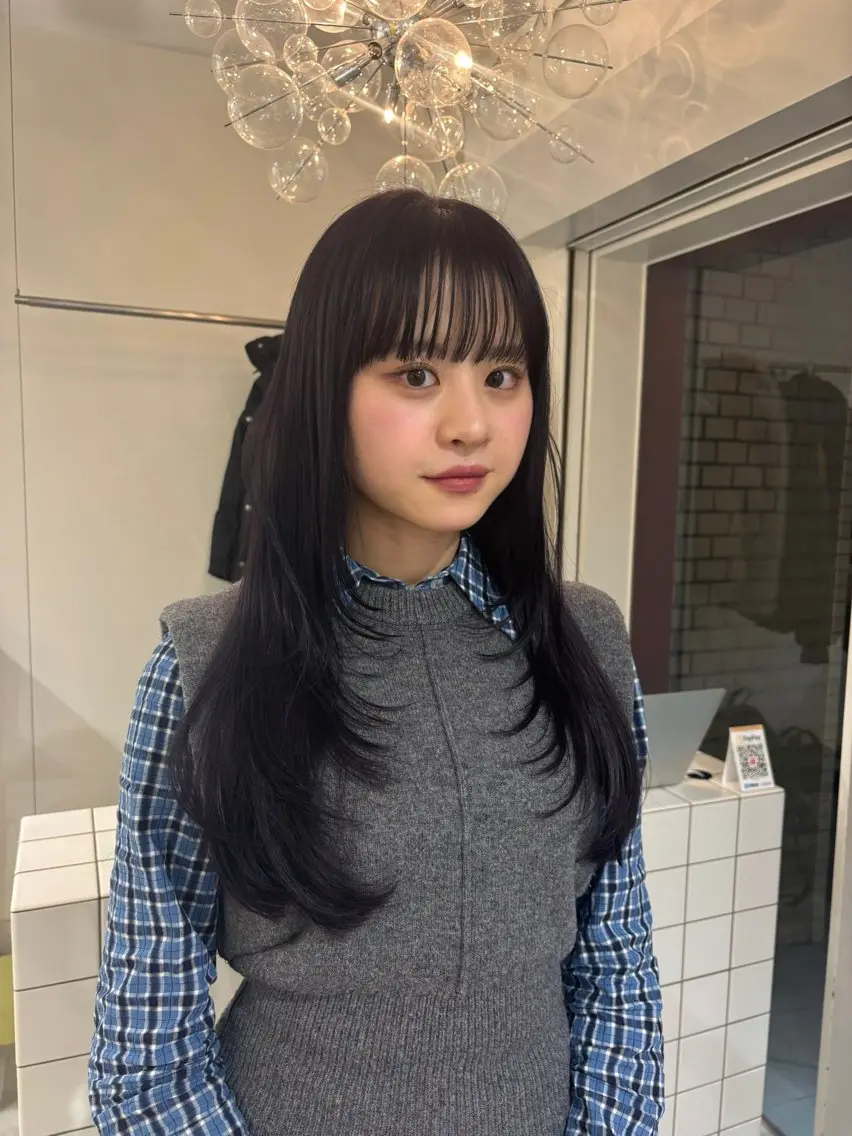 ロング toko / ブリーチなしカラーのヘアスタイル