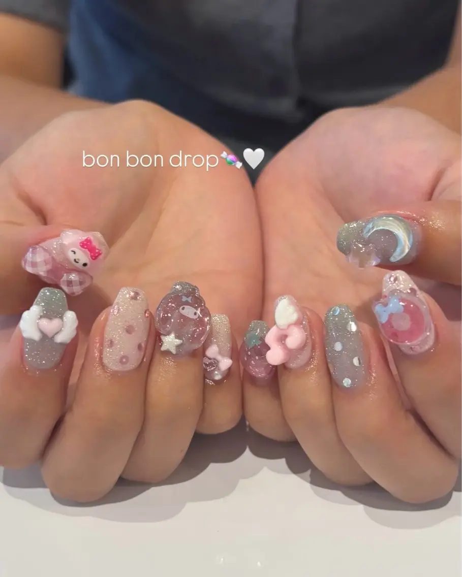 ネイル 持ち込み ハンドネイル Ballie/ Mizukiのネイルデザイン
