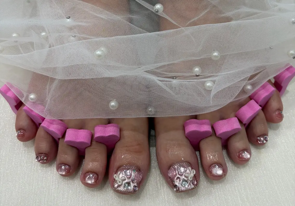 ネイル フットネイル Mermaid Nail saraのネイルデザイン