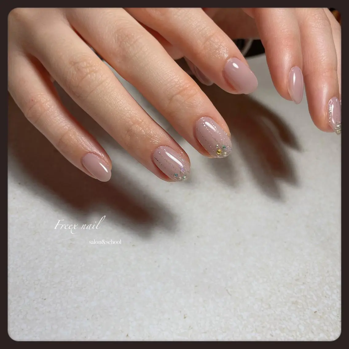 ネイル ハンドネイル ハンドケア freex nail /ニュアンス/個性派のネイルデザイン