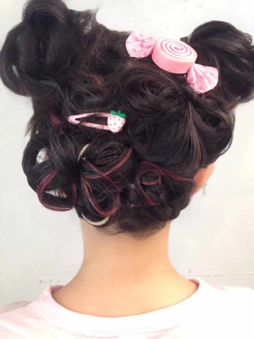 ヘアアレンジ ヘアセット 浅井 花音のヘアスタイル