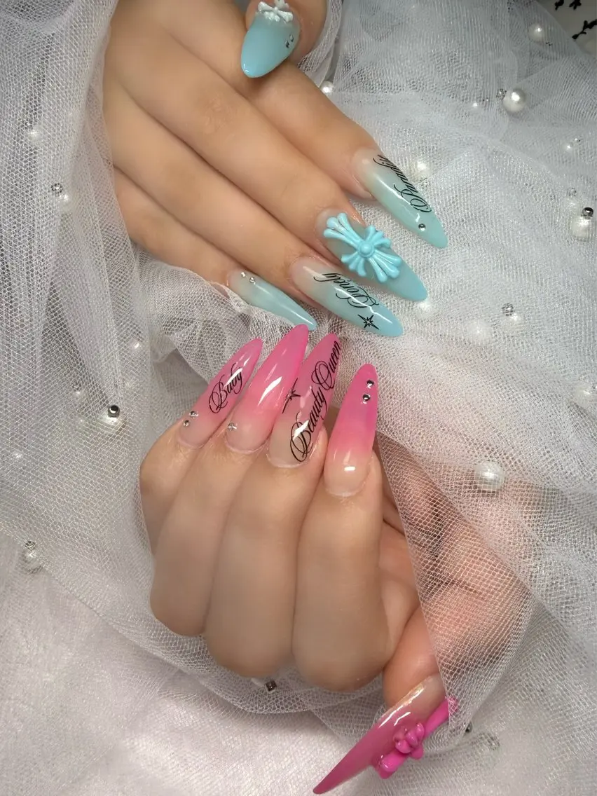 ネイル 持ち込み ハンドネイル Beautiful .Aのネイルデザイン