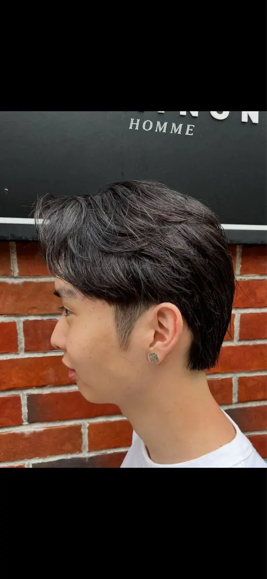 ショート パーマ メンズ パーマ 梅田/メンズ専門 /加地光尊のヘアスタイル