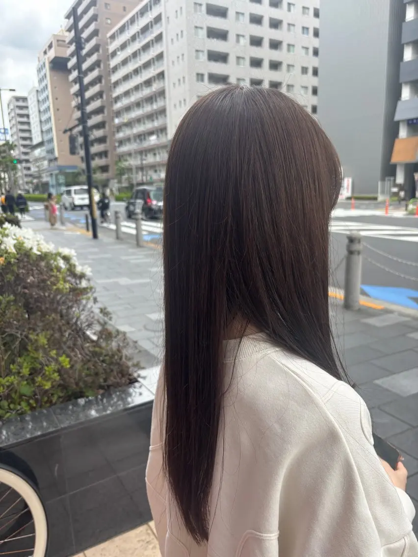 ロング カラー 🐰K+Plus🐰 まゆ🐰のヘアスタイル