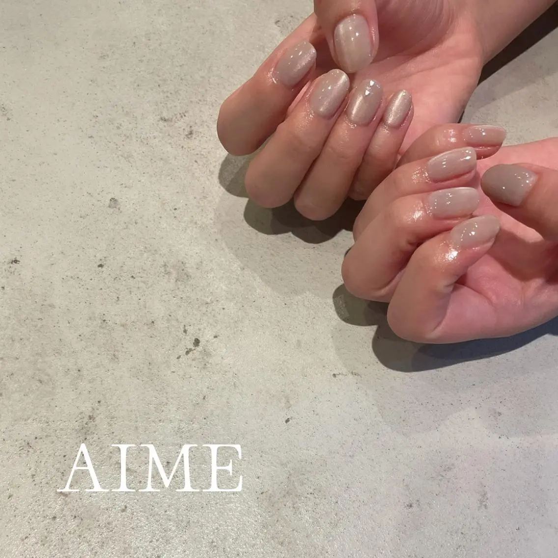 ネイル アートネイル ハンドネイル AIME （momo）のネイルデザイン