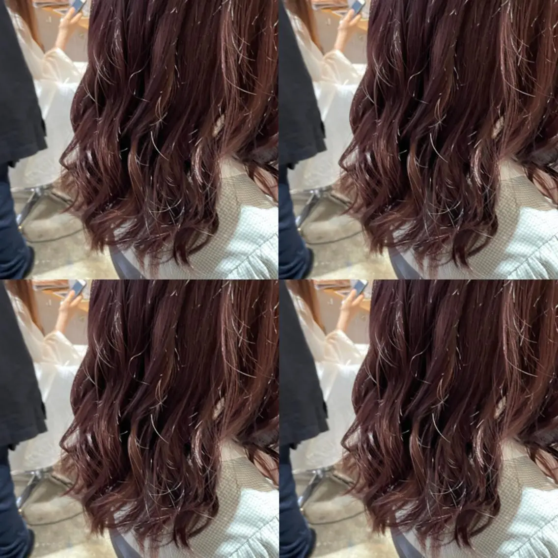 ミディアム カラー Minami. 🩵 再現性特化ヘアのヘアスタイル