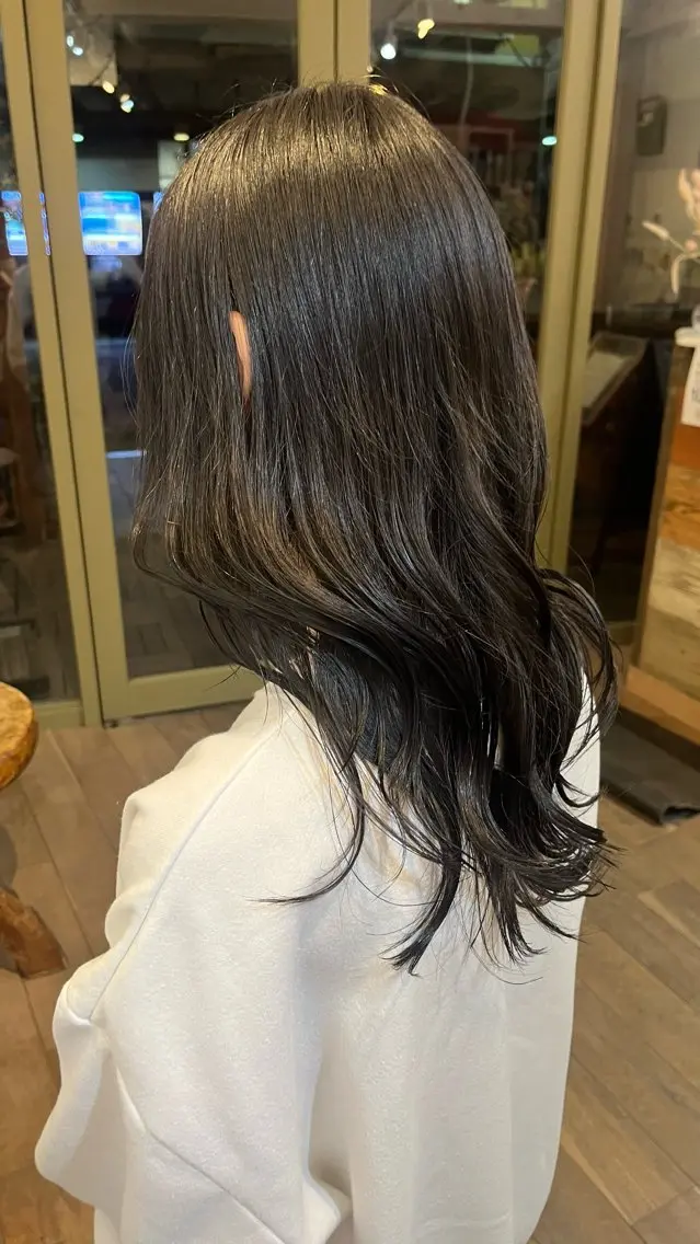カラー くろたき まほのヘアスタイル