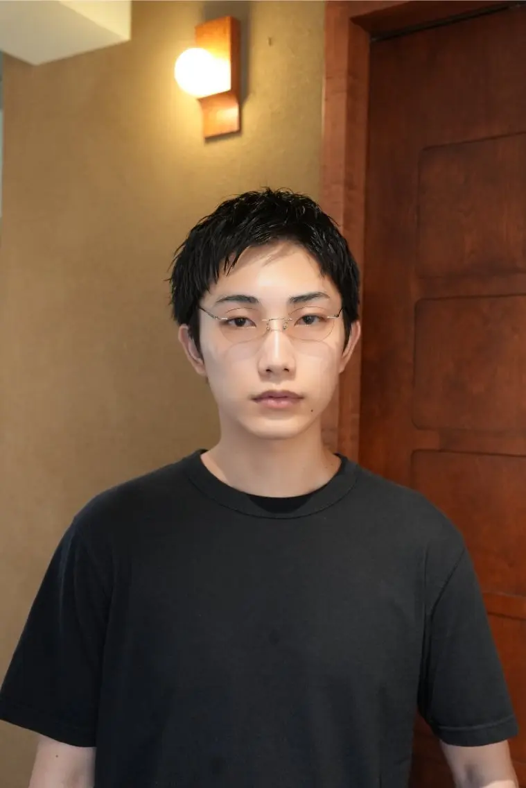 ショート パーマ メンズ ビジネス スパイキーショート ショートヘア タカハシ ユウトのヘアスタイル