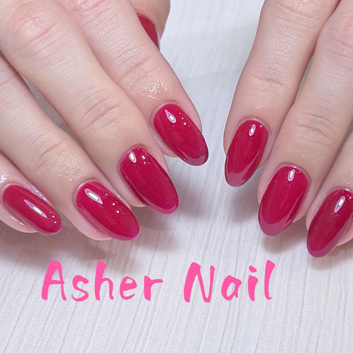 ネイル ハンドネイル ハンドケア Asher _Nailのネイルデザイン