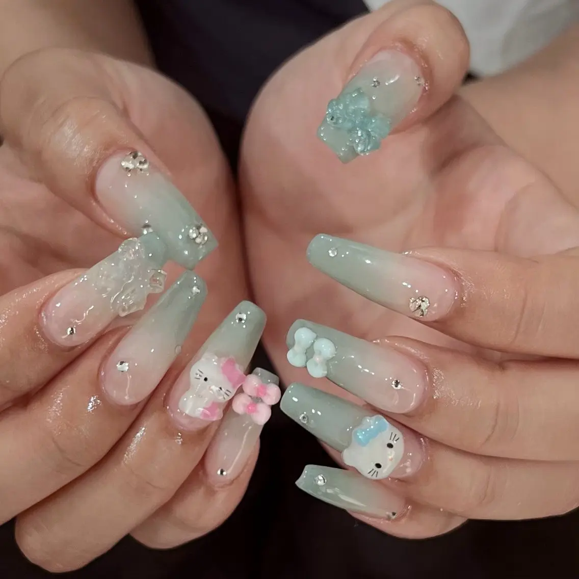 ネイル 韓国ネイル ワンホンネイル ハンドネイル ハンドケア Kawaii _Nailのネイルデザイン