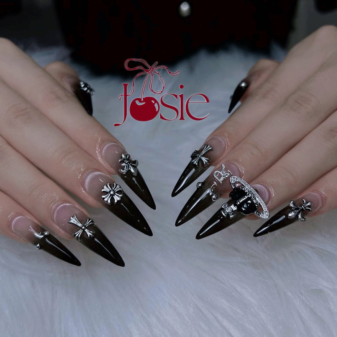 ネイル 長さ出し フレンチネイル グラデーション 韓国ネイル ロングネイル ハンドネイル Josie nail salonのネイルデザイン