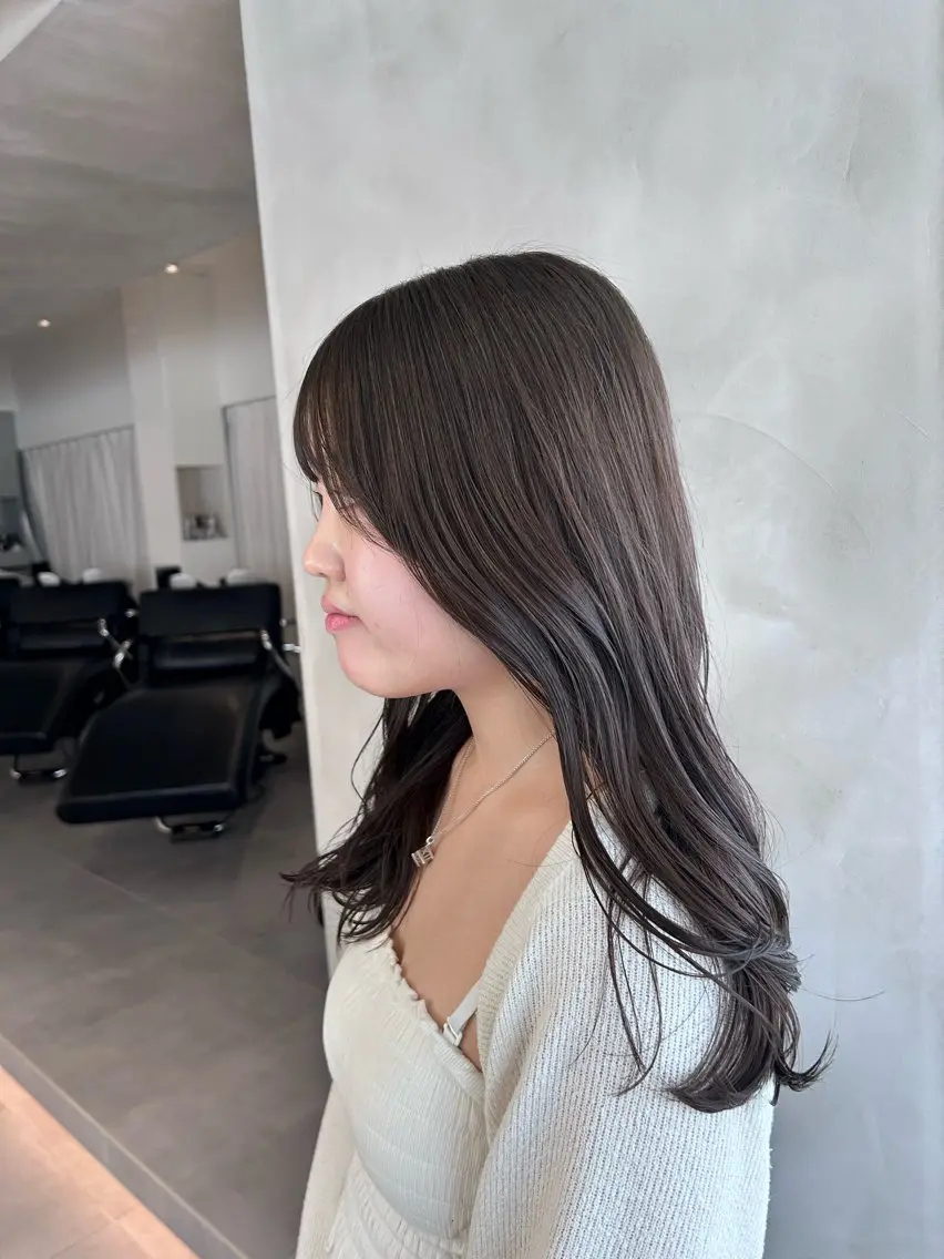 ロング カラー 🪞透け感&韓国ヘア 🪞honokaのヘアスタイル
