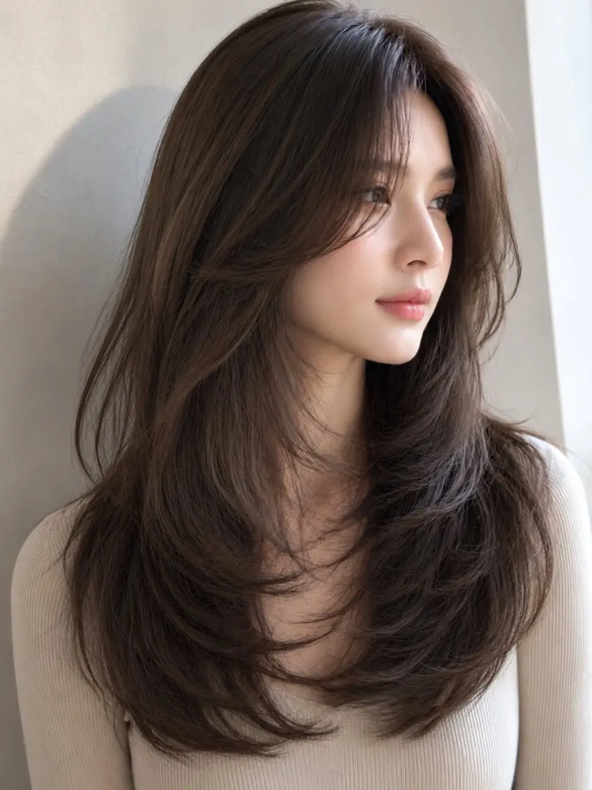 セミロング カラー カット ヘアカラー 縮毛矯正 トリートメント ✨毛髪診断で絶対綺麗 ✨美髪艶髪専門✨高浪のヘアスタイル