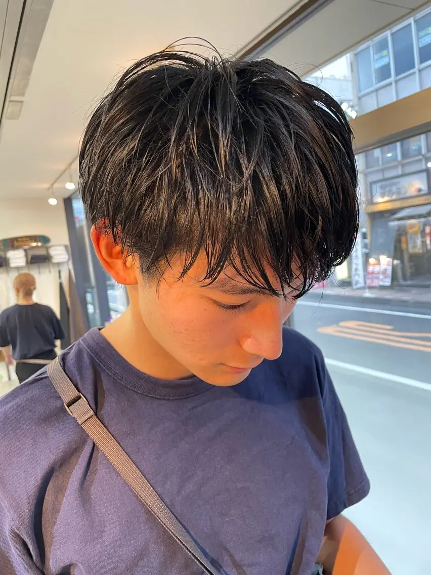 メンズ 米元 春奈のヘアスタイル