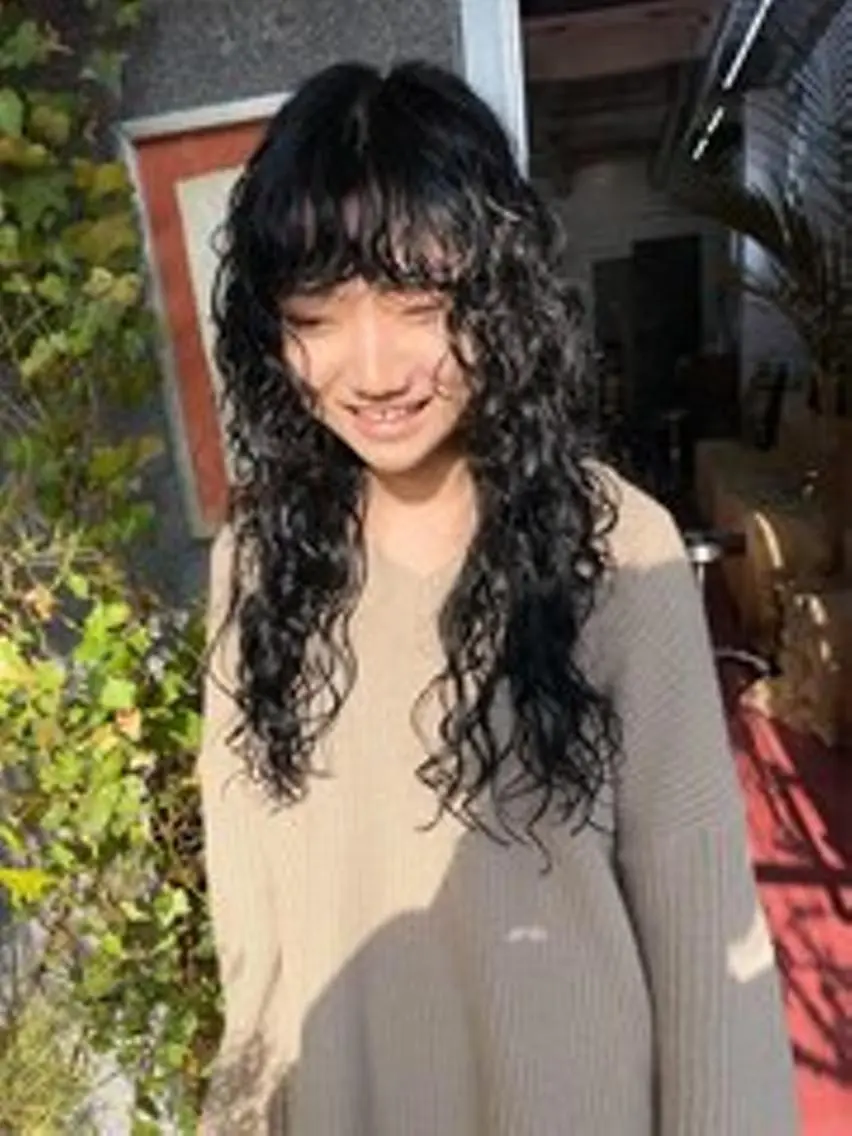 💇‍♀️カット + ロングパーマ💇‍♀️の写真