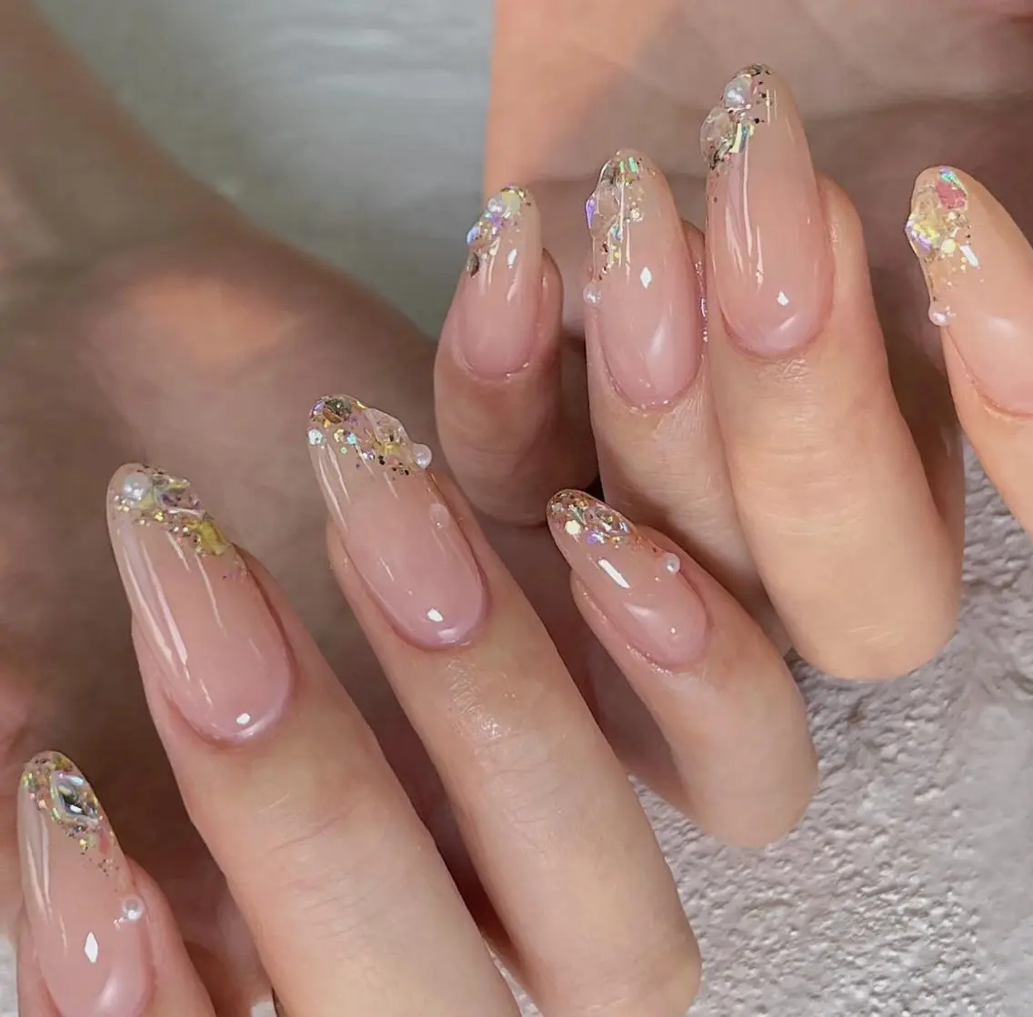 ネイル ハンドネイル By moonネイル 🌷ワンホン/韓国風のネイルデザイン