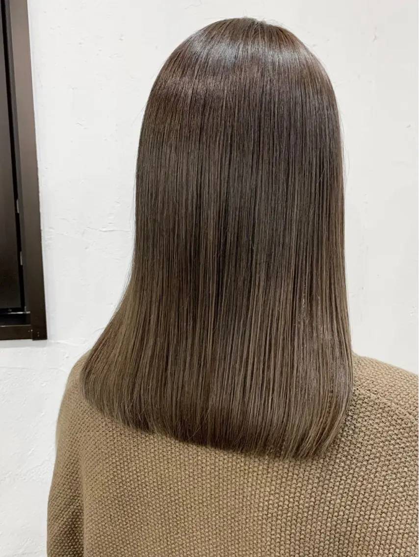 セミロング カラー ヘアカラー killa表参道 /hinaのヘアスタイル