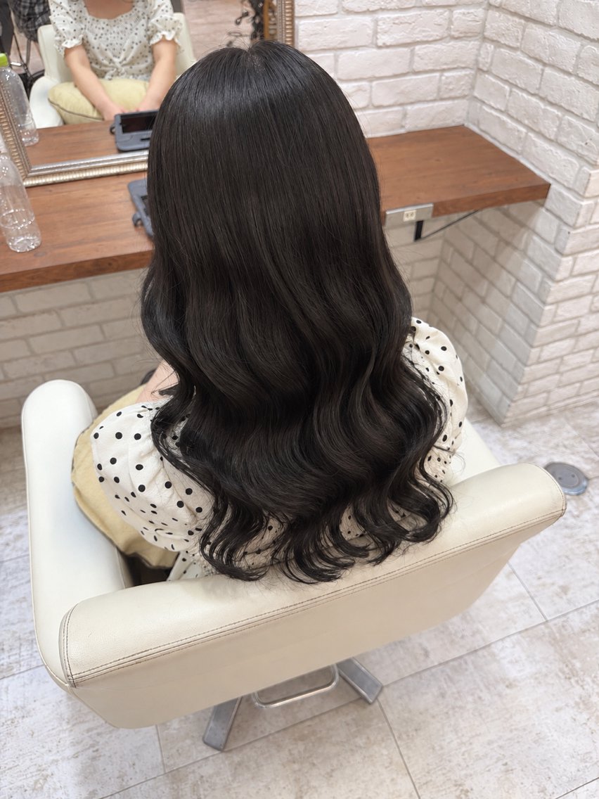 セミロング カラー 透明感カラー カット ヘアカラー メンズ50%off 🪐Nanase‎のヘアスタイル