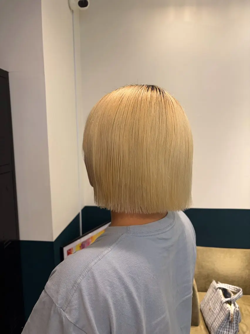 ショート 切りっぱなしボブ ボブ hair brace 智之のヘアスタイル