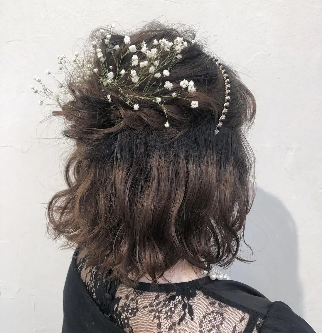 ヘアアレンジ レイヤーカット/ 透明感カラーmikuのヘアスタイル