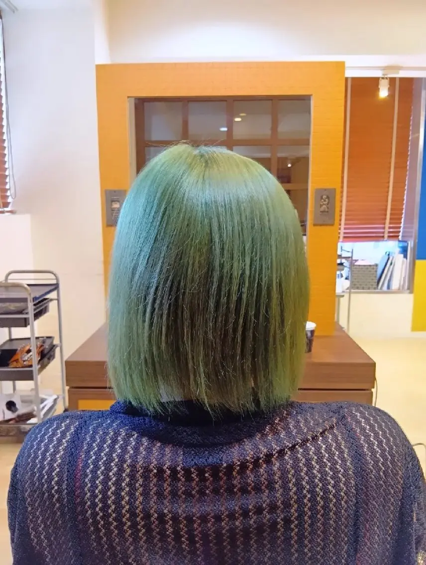 カラー ショート ブリーチ ケアブリーチ ダブルカラー デザインカット トリートメント カット ヘアカラー トリートメント 小林暢🌟Orque 髪質改善サロン🌙のヘアスタイル