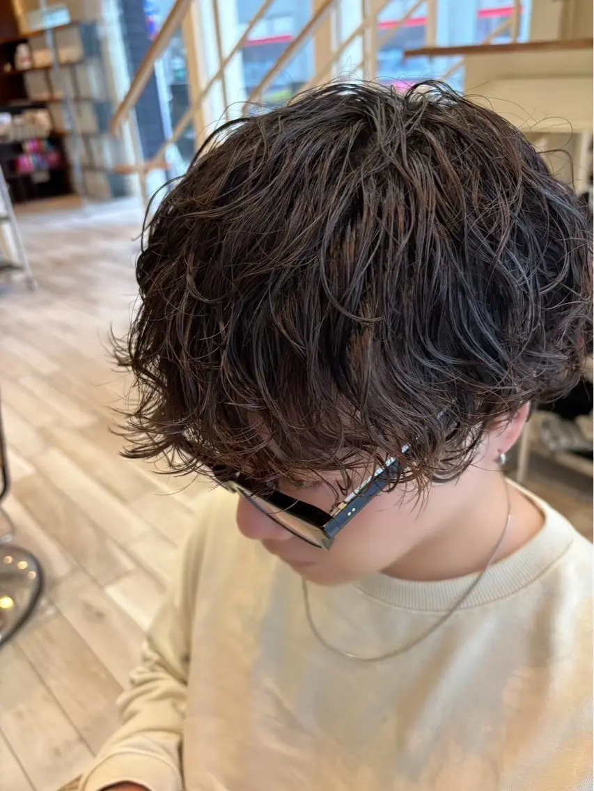 【メンズ限定】カット+パーマの写真