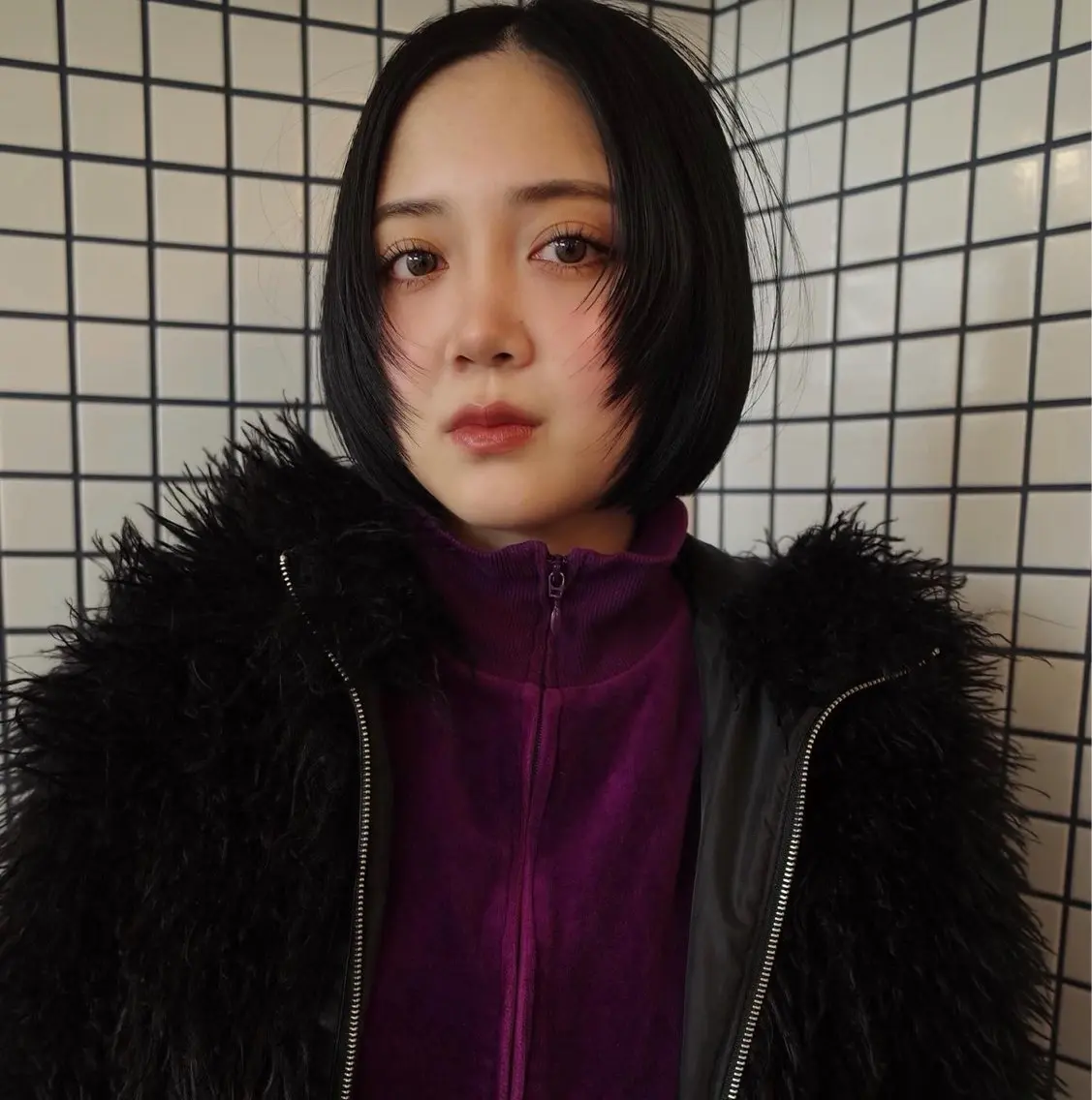 ショート カラー 立木 梨那のヘアスタイル