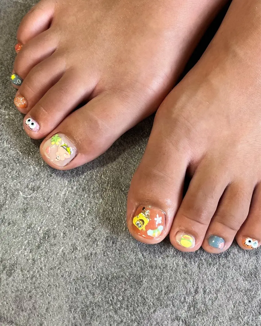 ネイル フットネイル shiki_nail 🪐のネイルデザイン