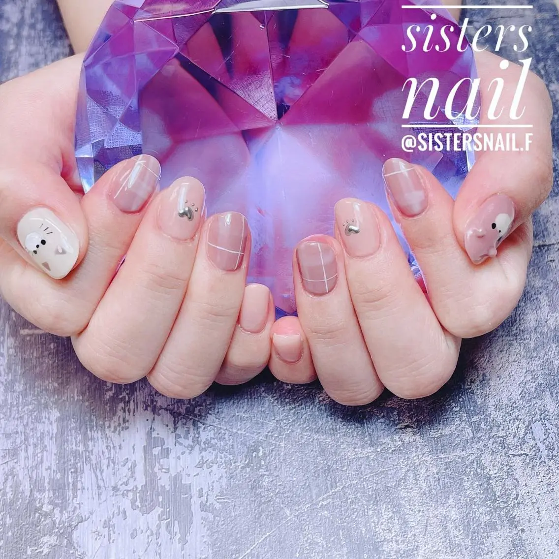 ネイル アートネイル sisters nail.fのネイルデザイン