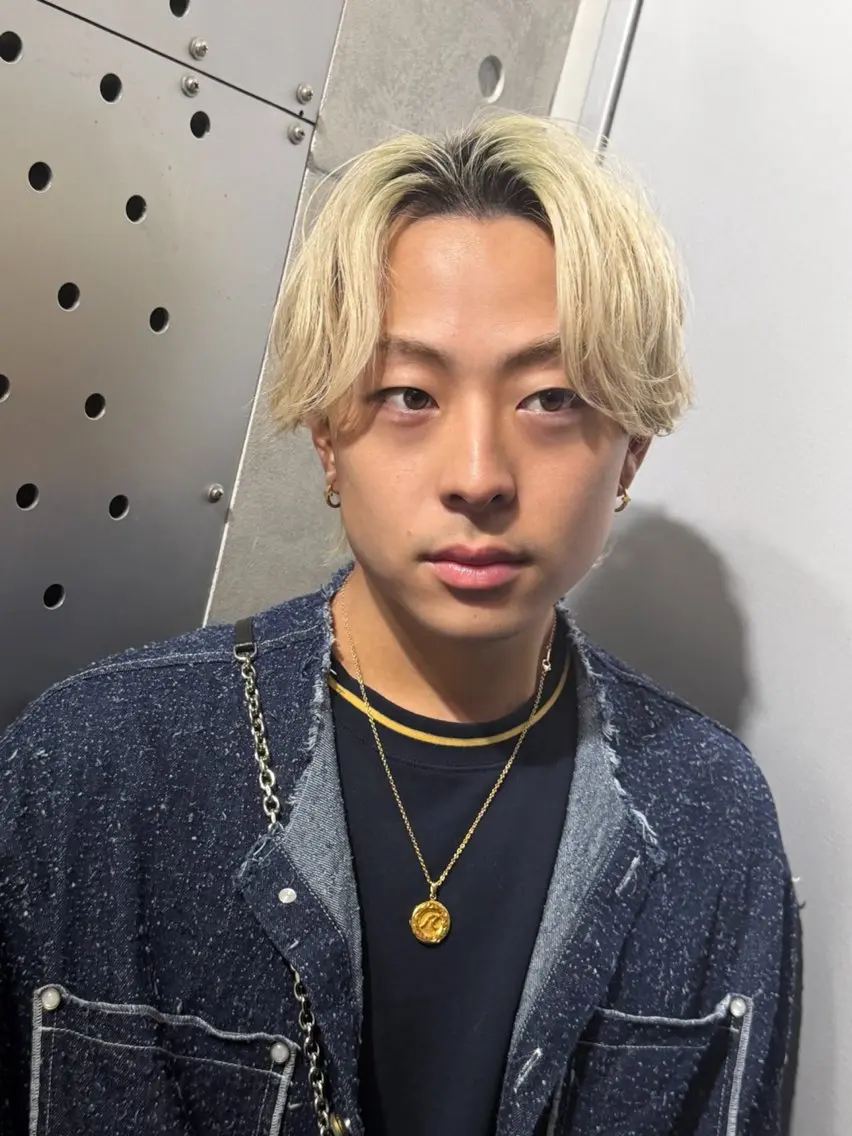 カラー パーマ 松浦 将仁のヘアスタイル
