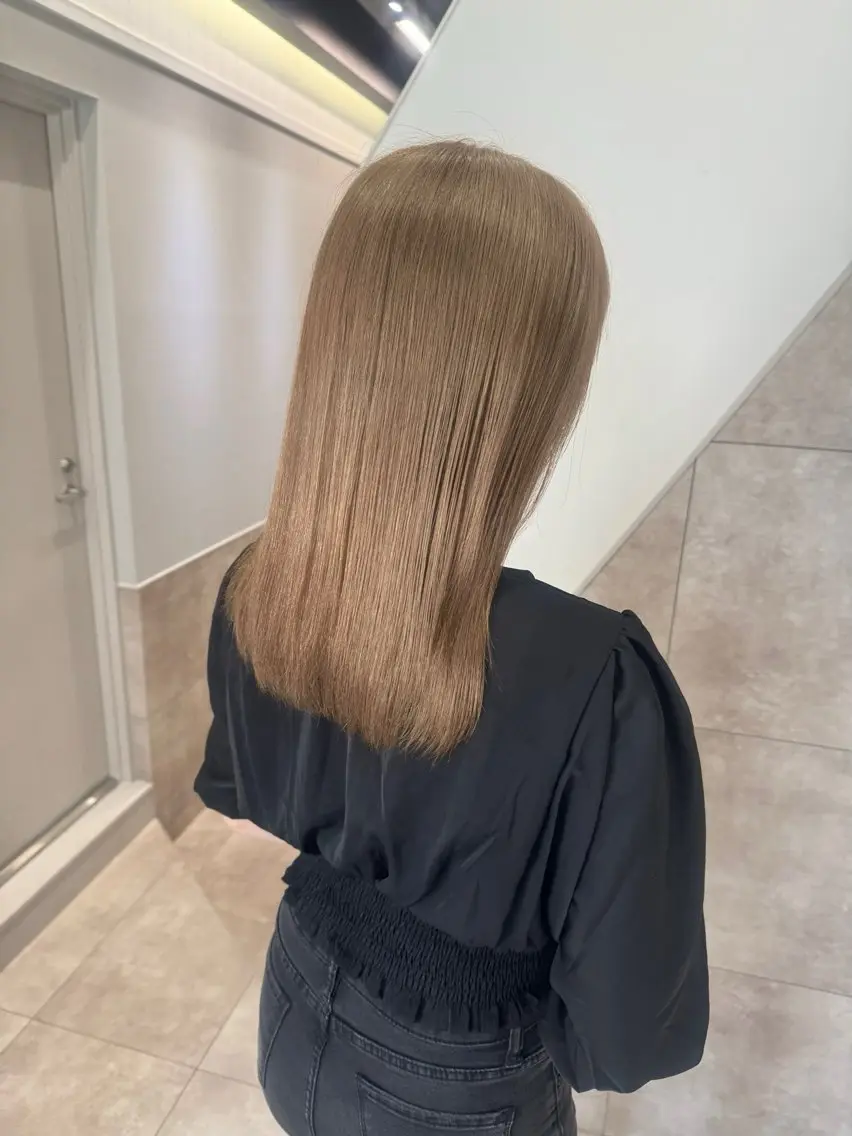 セミロング 三輪 恭平のヘアスタイル