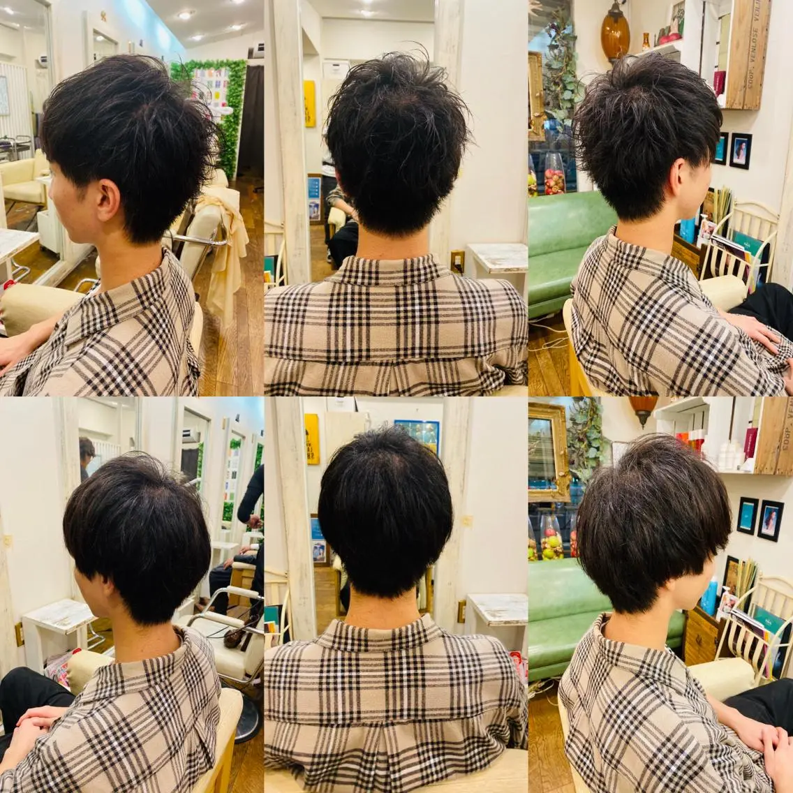 ショート メンズ マッシュ カット 吉原 頌平のヘアスタイル