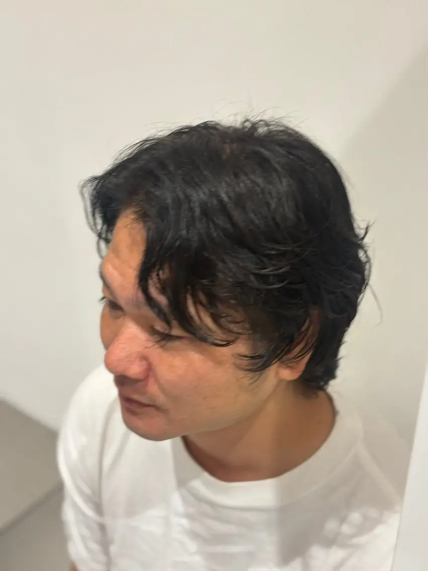 カラー メンズ 艶髪になれるカラー 🩵🩶MAMIのヘアスタイル