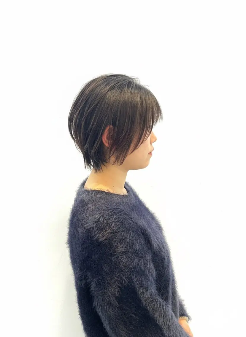 ショート カラー カット ヘアカラー トリートメント 脱・パサつき髪/小塚 美容室難民の方はぜひのヘアスタイル