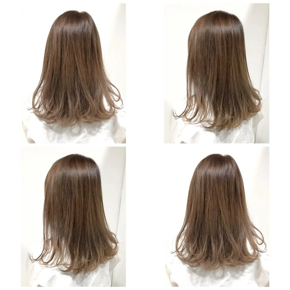ミディアム カラー ベージュカラー ブリーチ ケアブリーチ イルミナカラー カット ヘアカラー トリートメント ヘッドスパ 髪質改善特化KIZU /艶髪研究（京都）のヘアスタイル
