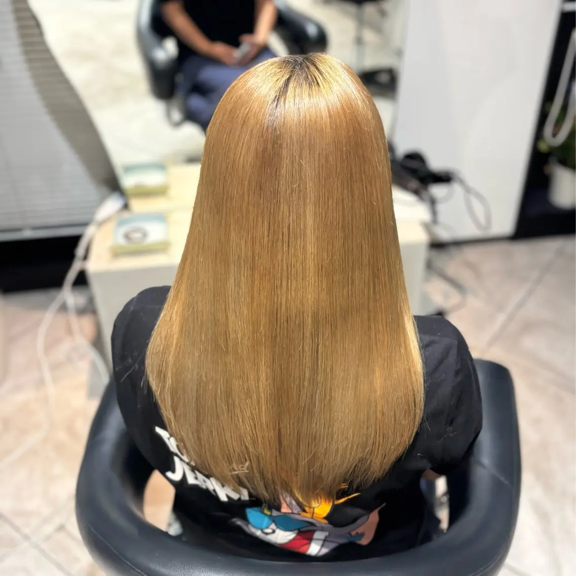 セミロング 🧸艶髪🫧🎀 岡由紀乃のヘアスタイル